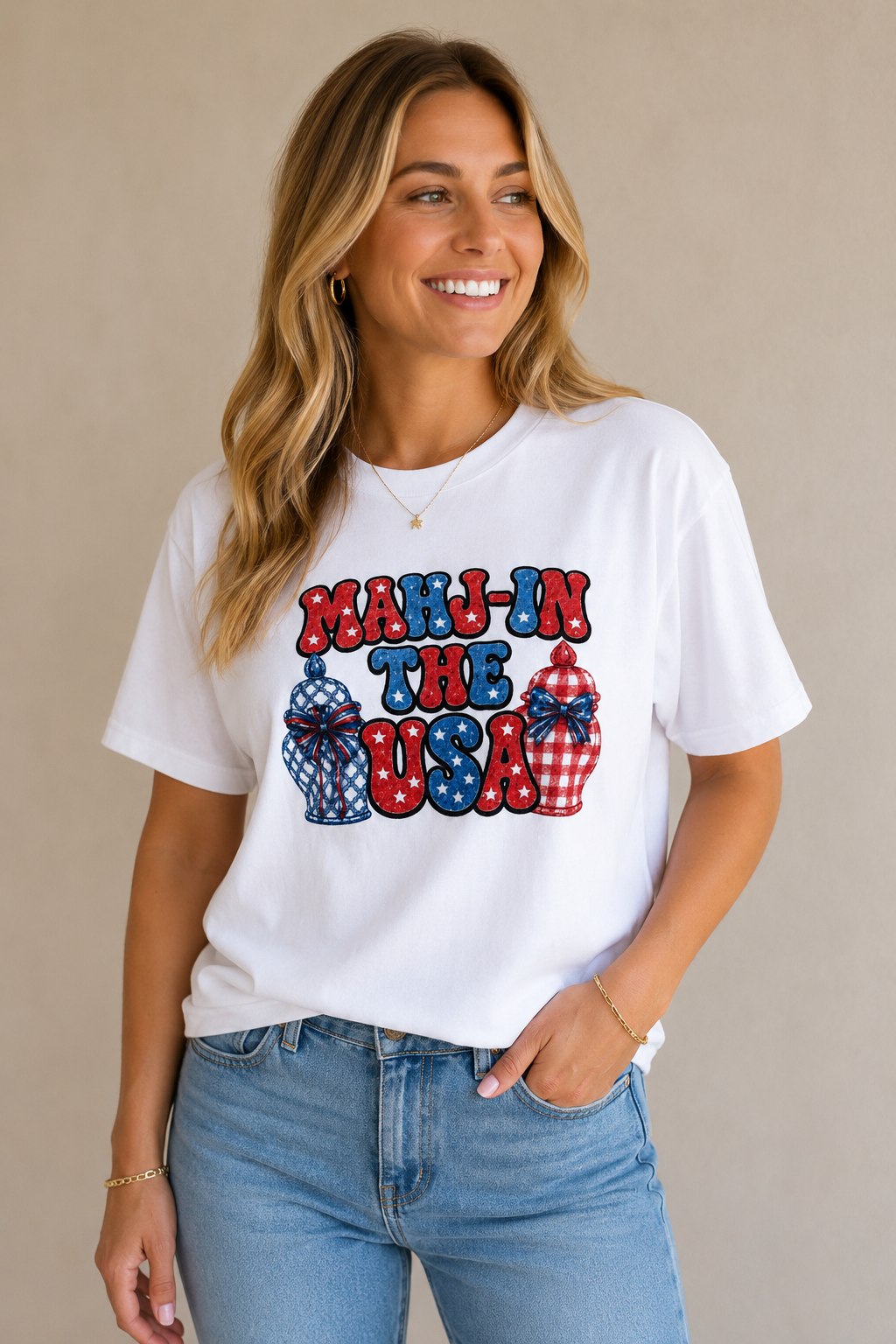 💥Mahj in the USA tee💥